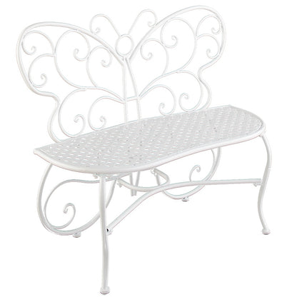 Metal Butterfly Bench