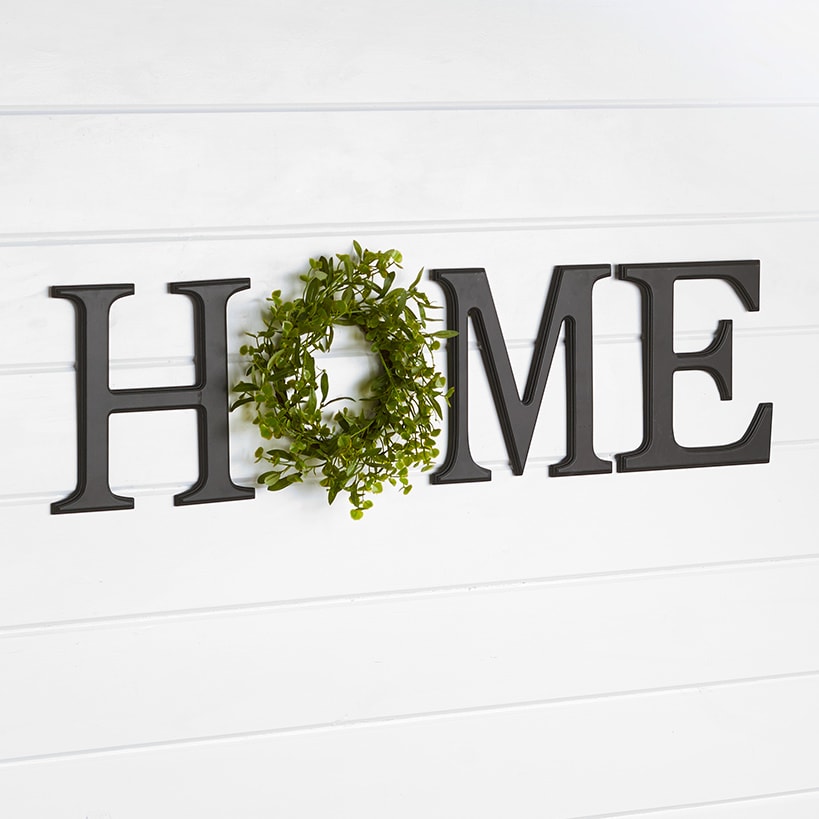 4-Pc. Home Wall Hanging Set or Wreaths