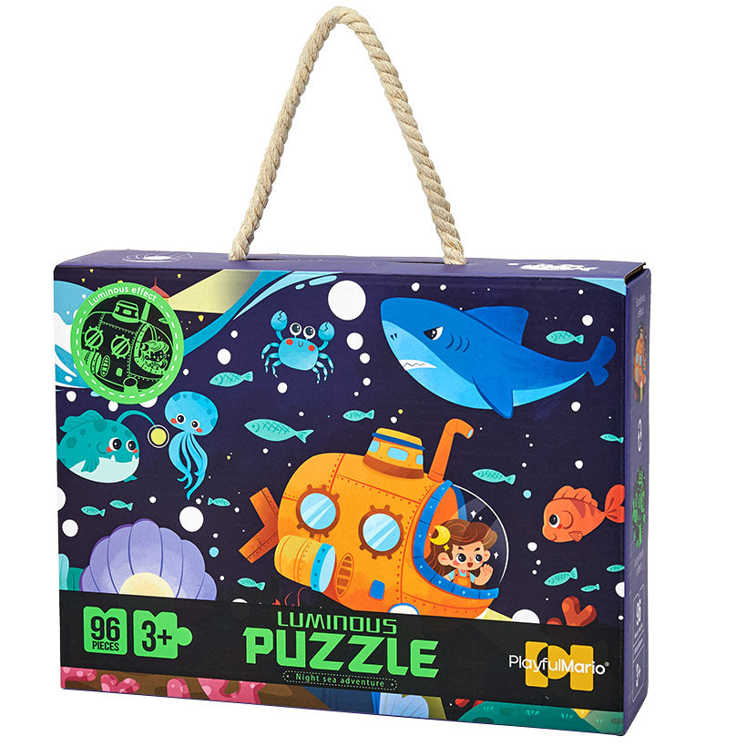 96-Pc. Glow-in-the-Dark Puzzle