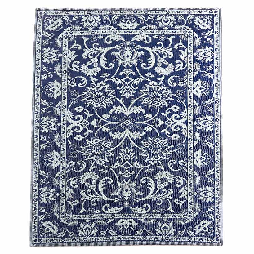 Outdoor Traditional Floral Patio Rug
