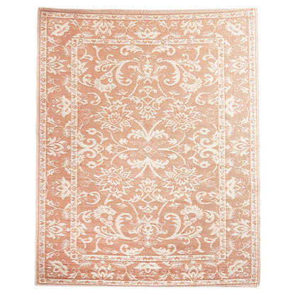 Outdoor Traditional Floral Patio Rug