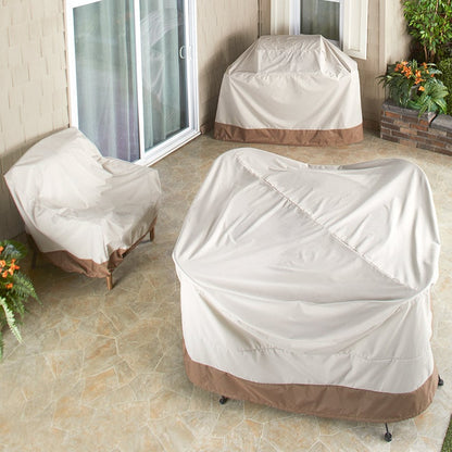 Patio Away™ UV-/Water-Resistant Firepit Cover