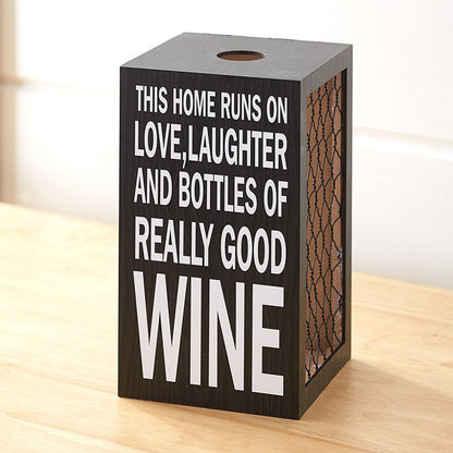 Wine Cork or Beer Cap Holder Decor