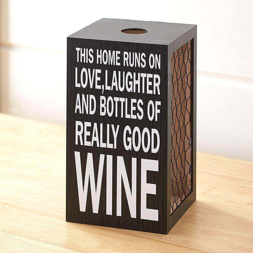 Wine Cork or Beer Cap Holder Decor