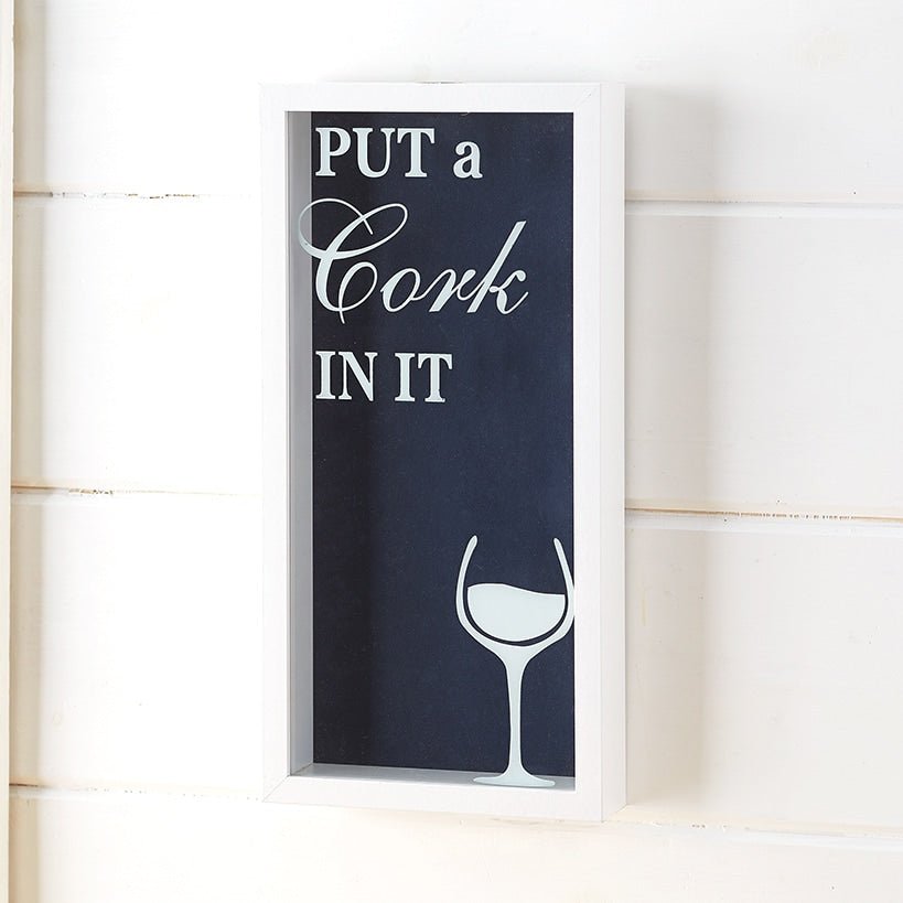 Wine Cork or Beer Cap Holder Decor