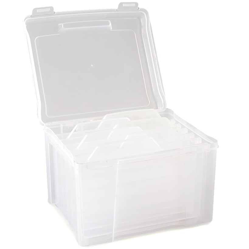Greeting Card and Craft Keeper - 6 Labeled Dividers