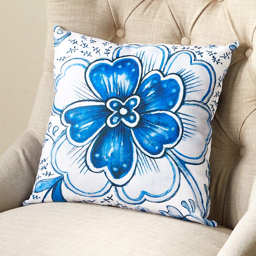 Indigo Accent Pillow