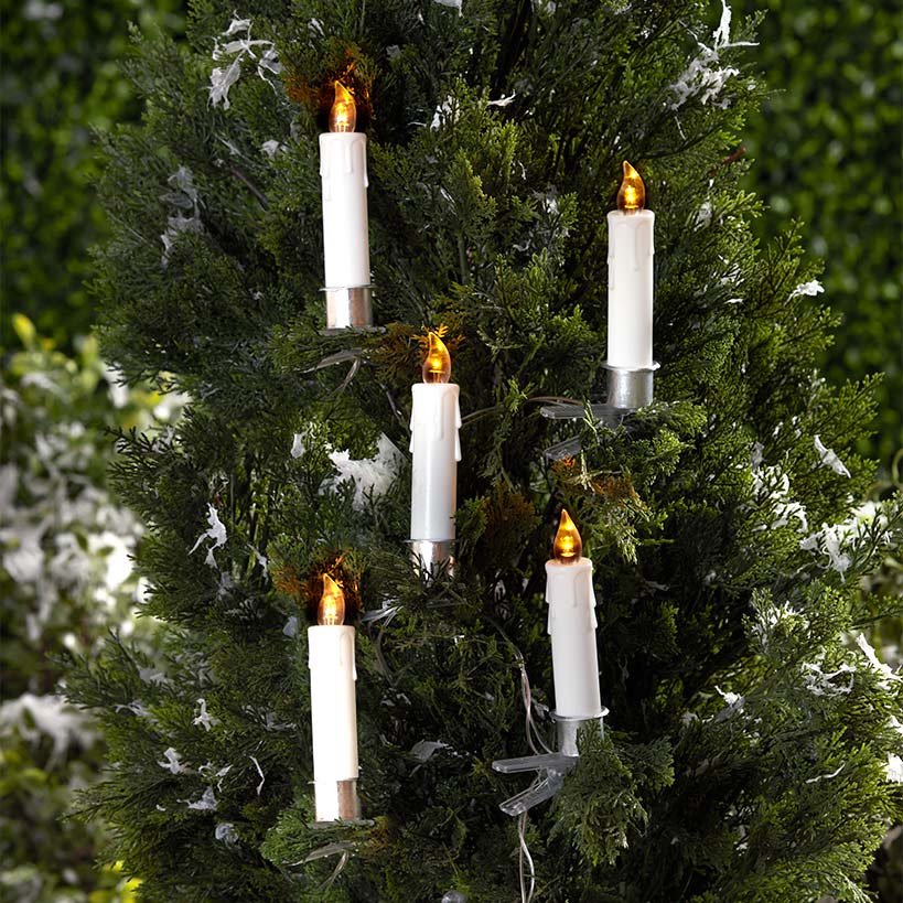 Solar Candle String Lights