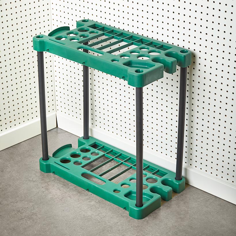 Garage Storage Rack - Brooms, Shovels, Mops