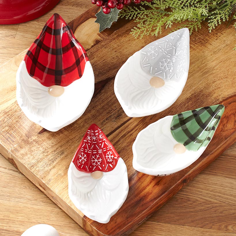 Holiday Gnome Measuring Cups Set of 4