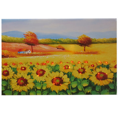 Lighted Harvest Canvas Wall Art