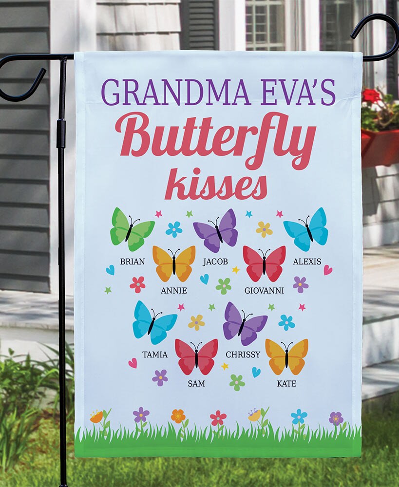 Personalized Butterfly Kisses Collection#select-item_garden-flag