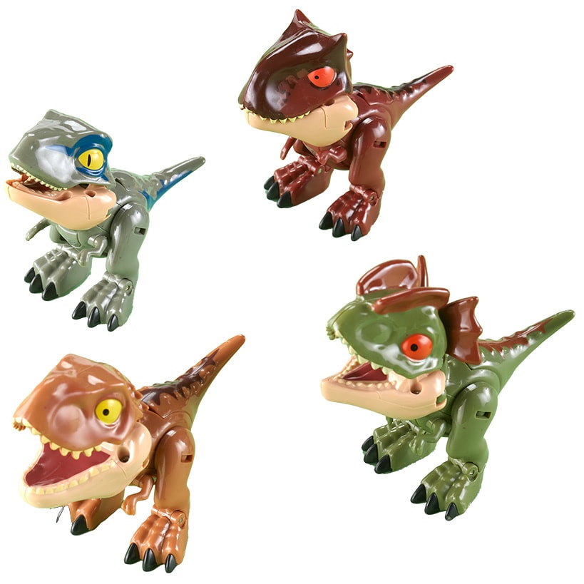 Set of 4 Transforming Dinos