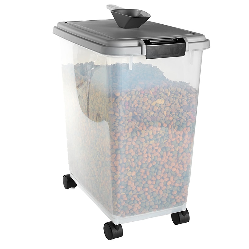Pet Food Storage - Airtight Container with Wheels and Scoop Included#select-size_42-qt.