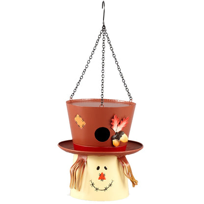 Scarecrow or Snowman Birdhouses