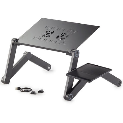 Deluxe Laptop Desk with Cooling Fan