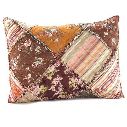 Harvest Ragged Quilted Sham