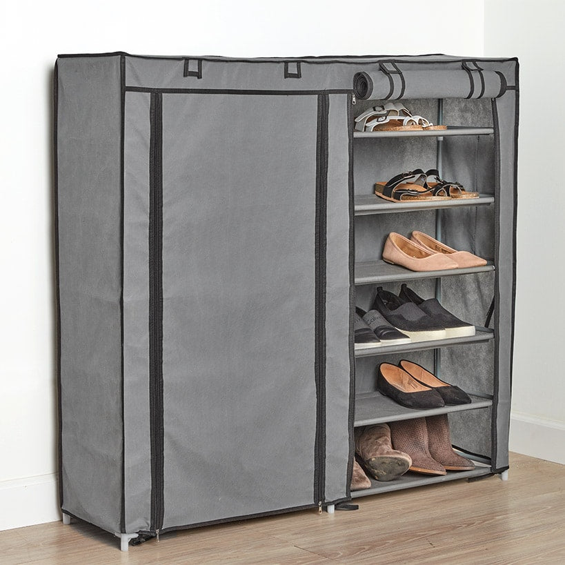 Covered Shoe Cabinets