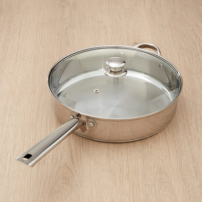12" Stainless Steel Sauté Pan