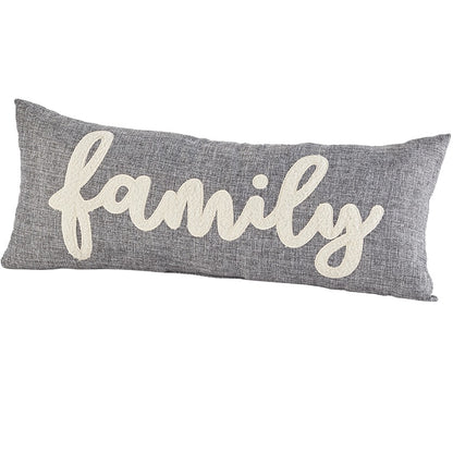 Burlap Appliqué Accent Pillows