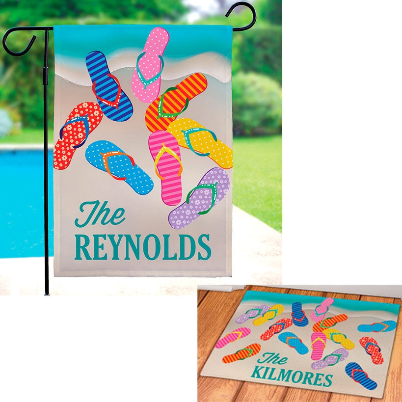 Personalized Flip-Flop Decor Collection