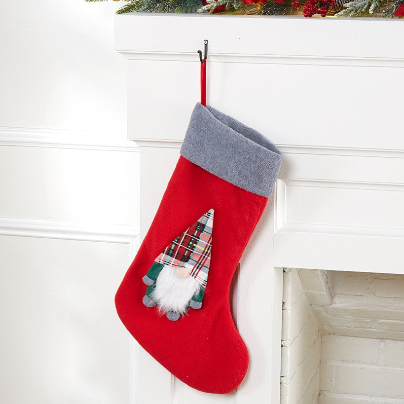 Gnome Tree Skirt or Stocking#select-item_red-stocking