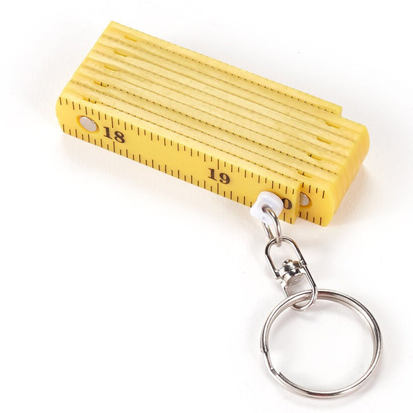 Set of 2 Mini Fold-Up Keychain Rulers | LTD Commodities