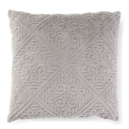 Plush Matelasse Pillow or Sham
