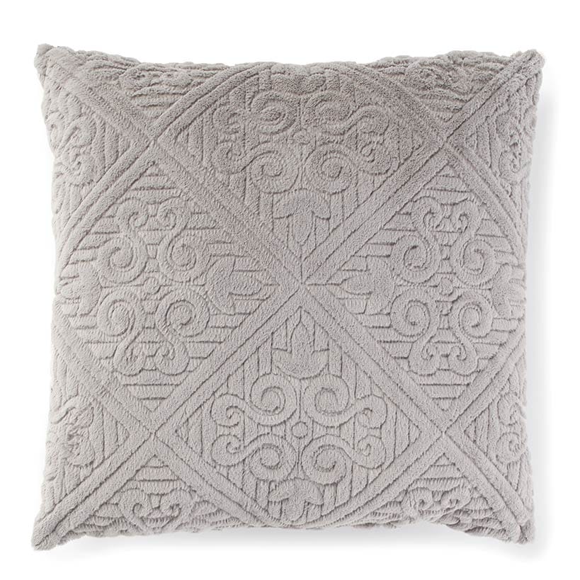 Plush Matelasse Pillow or Sham