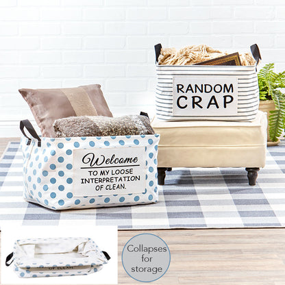 Witty Home Office Organizer Bins