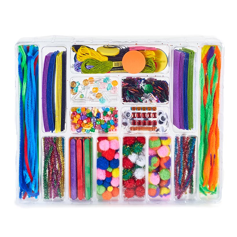 Box of 1000+ Craft Supplies