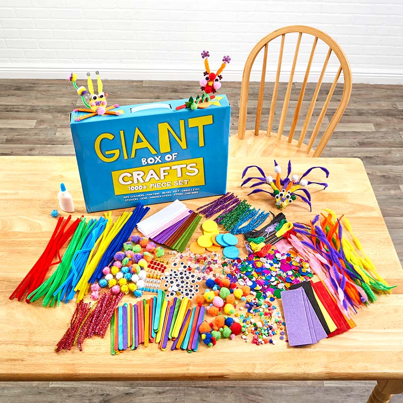 Box of 1000+ Craft Supplies