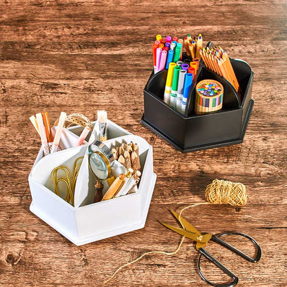 Rotating Craft Caddy Desk Organizers