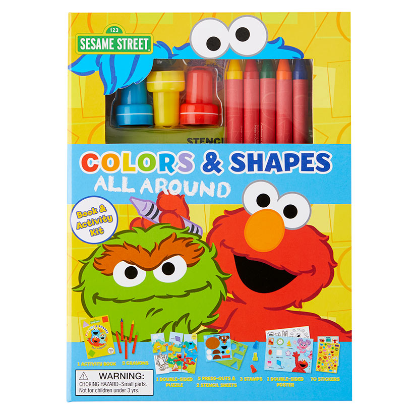 Sesame Street Colors & Shapes All Around