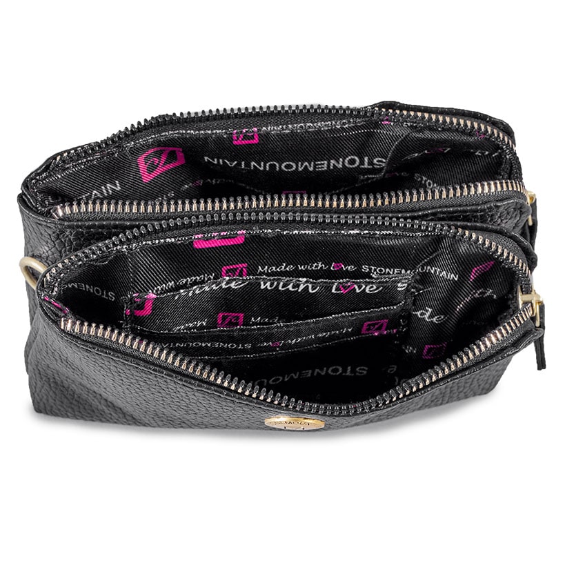 Stone Mountain Mini Leather Crossbody Bags