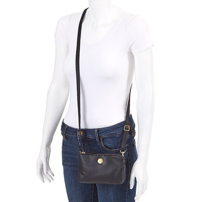 Stone Mountain Mini Leather Crossbody Bags