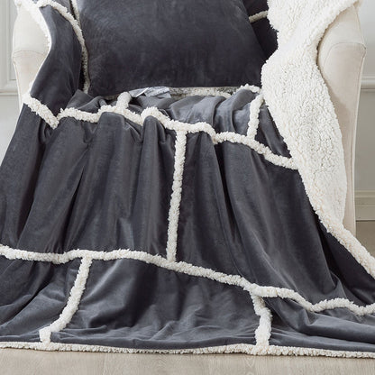 Plush Sherpa Accent Pillow