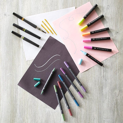 Glitter and Metallic Marker Sets