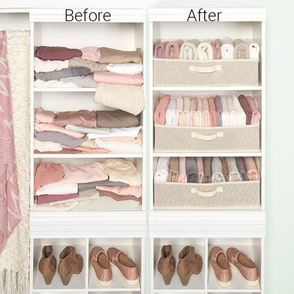 Trapezoid Storage Bins Set of 2