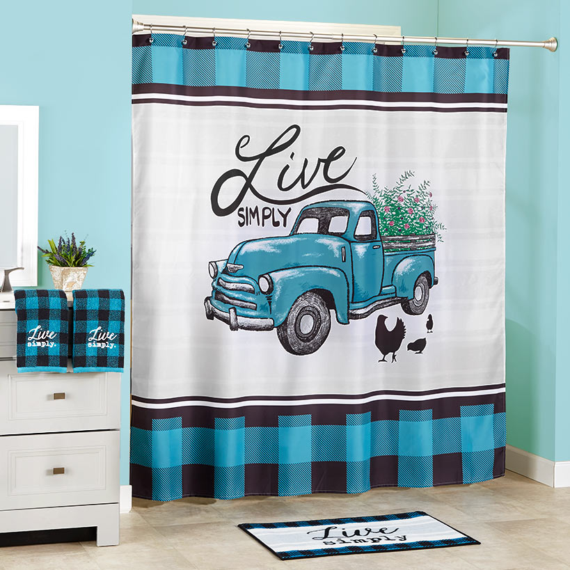 Live Simply Spring Truck Bathroom Collection