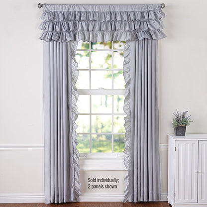 Ruffled Window Curtain