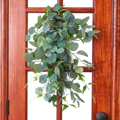 Lush Mixed Faux Eucalyptus Home Accents