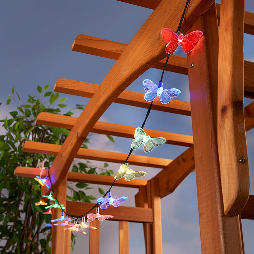 Solar Multicolored String Lights