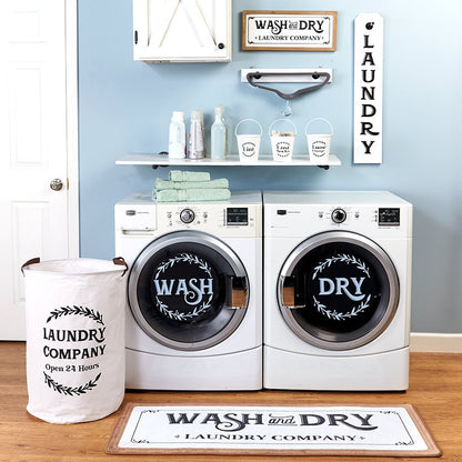 Industrial Farmhouse Laundry Decals