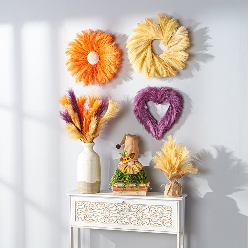 Natural Hays and Grasses Home Accents