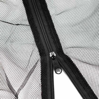 Patio Umbrella Bug Screen W/Zipper Opening And Polyester Netting