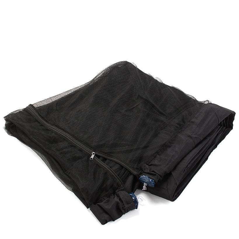 Patio Umbrella Bug Screen W/Zipper Opening And Polyester Netting