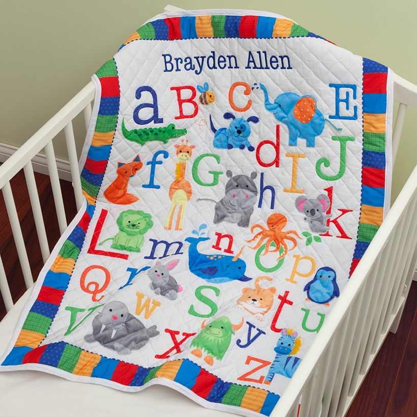 Personalized ABC Quilts
