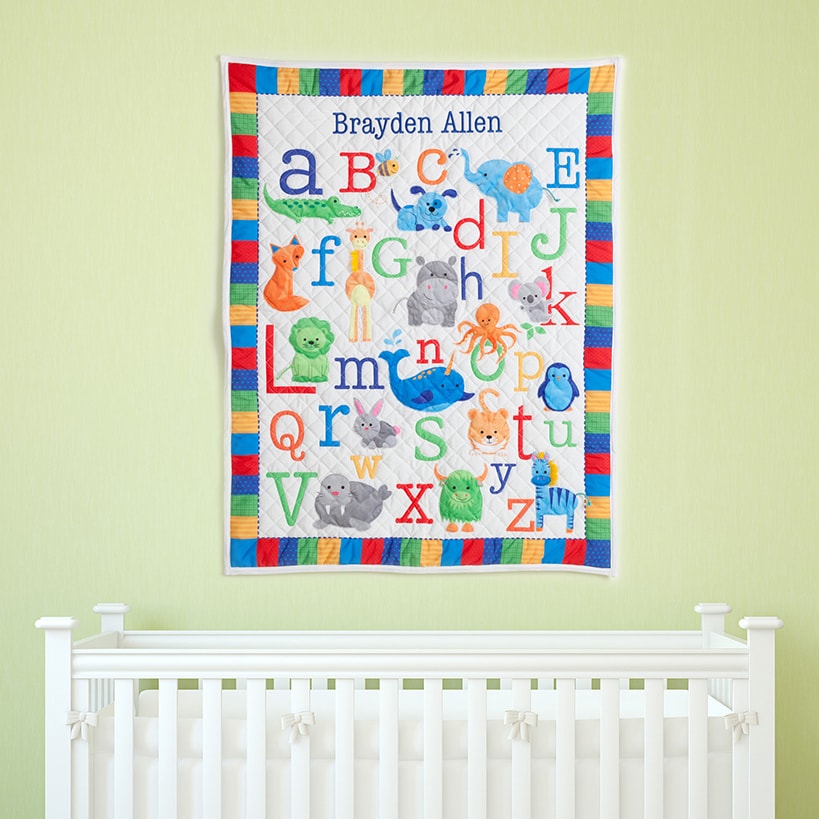 Personalized ABC Quilts