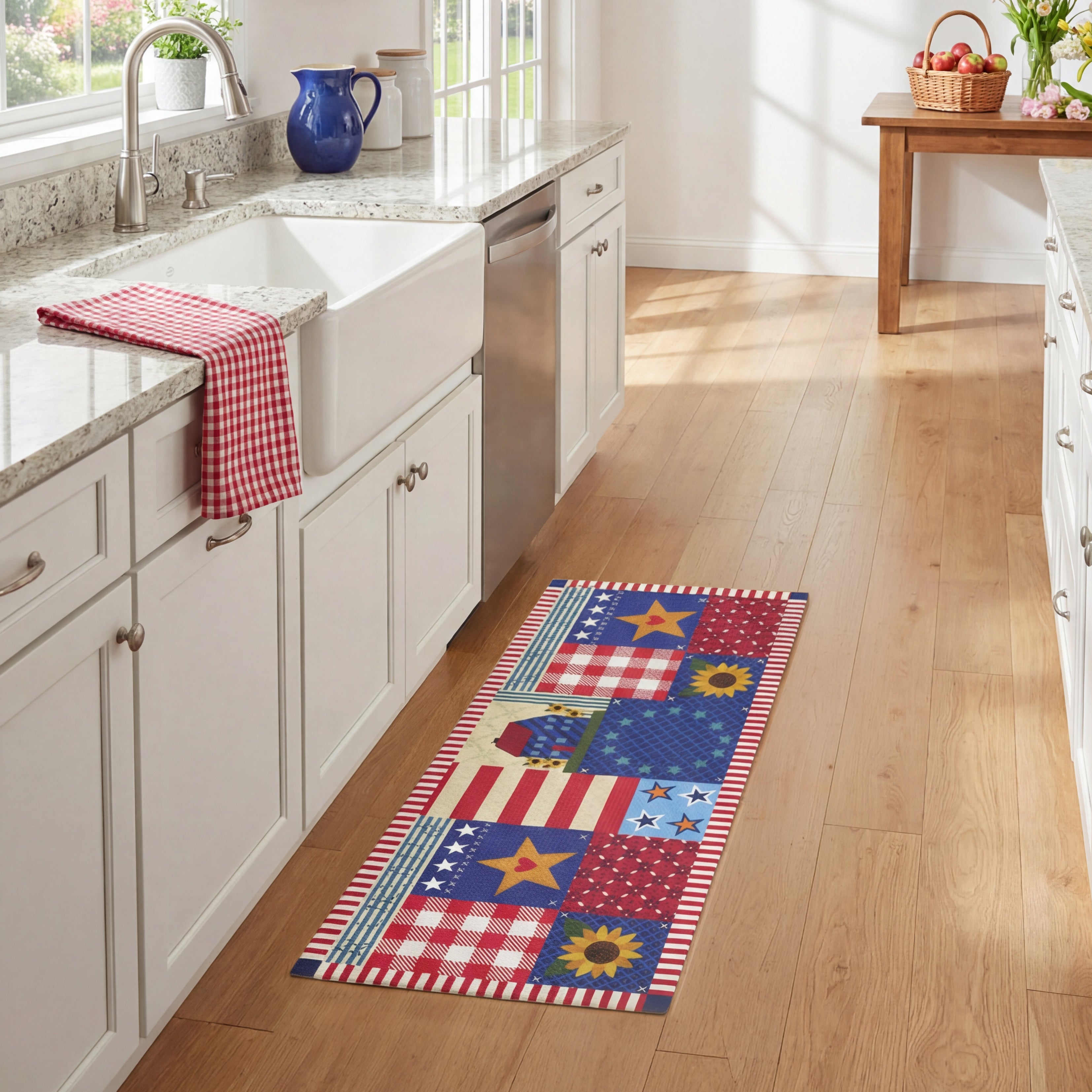 Americana Kitchen Comfort Accent or Runner Rug